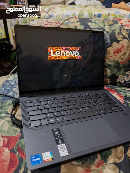 لابتوب للبيع بأفضل سعر Lenovo 2in 1 FLEX5 16gb ram.14 inch. 9 hours battery life.with fast charger