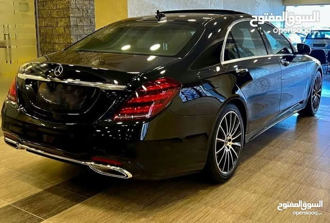 مرسيدس S 320 AMG فل كامل الاضافات موديل 2019 نظيفه جدا واعلى مواصفات