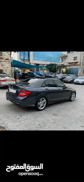Mercedes Amg c200 بويه شركة فللللللللللللل ملغم مع بانوراما كراسي كهربا full led ب الورقه
