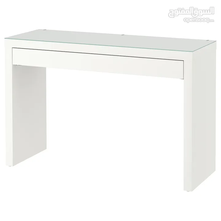 طاولة زينة, أبيض, 120x41 سم