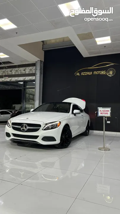 مرسيدس  C300 coupe فول ابشن 2018 بحاله  شبه الوكالة