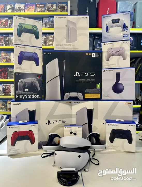 بلايستيشن 5 جديد مكفول PS5 بافضل الاسعار