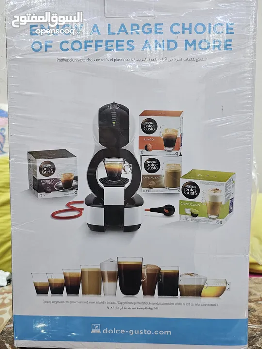 صانعة قهوه دولشي Coffee Maker Nescafe Dolce Gusto Lumio