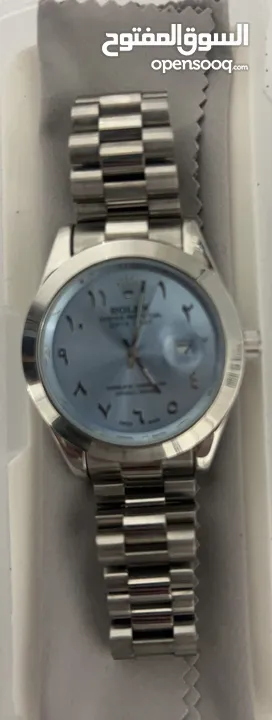 Rolex arabic dial watch