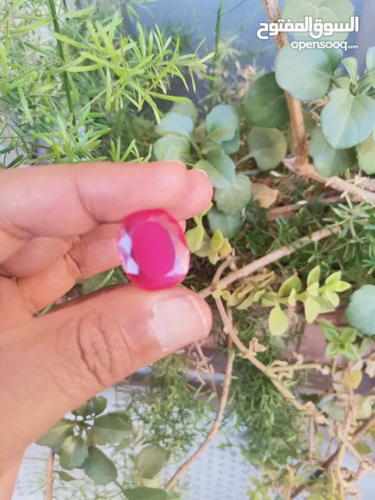 ياقوت روبي طبيعي