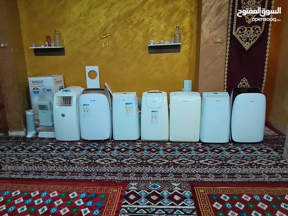 عدد مكيفات السعر من 140 الى 170 كامل اغراضهن الريموت والمسطره والبي مقفول رقم التليفون موجود