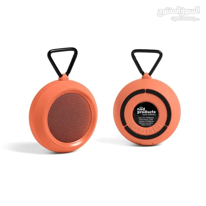 سماعه مكبرات صوت بلوتوث محمولة (IPX6 - مقاومة للماء)  Portable Bluetooth Speakers (IPX6–Waterproof)