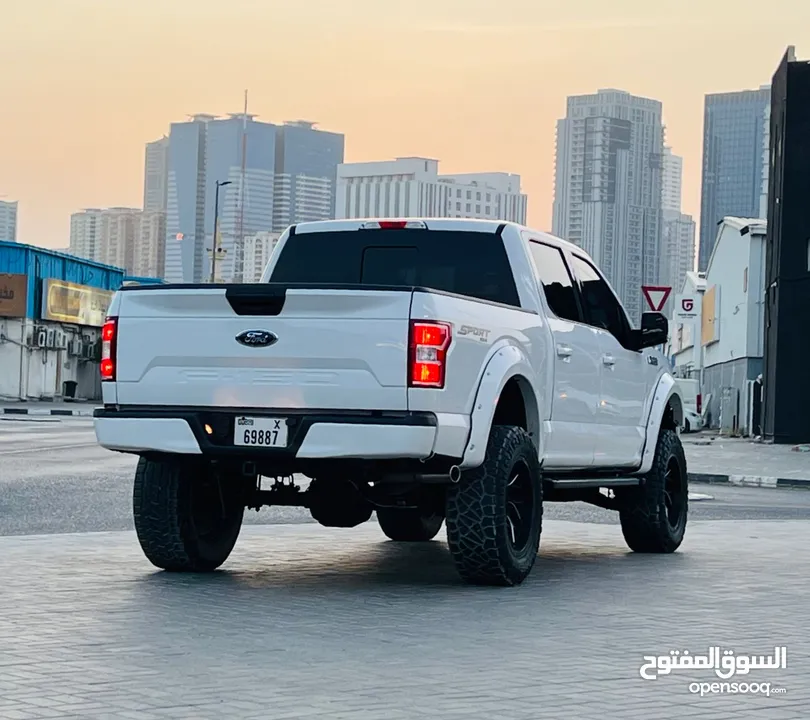 فورد F150 بانورما وارد أمريكي 6 سليندر 2019 ماشي 25000 ميل