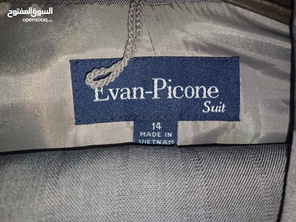 بدلة ستاتية قطعتين ماركة evan picone suit