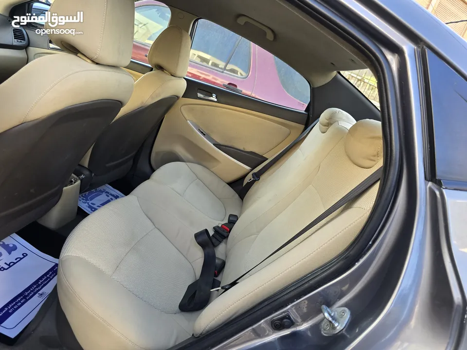 هونداي اكسنت 2014 فحص كامل 7 جيد عداد 112km محرك 1600cc مالك 1