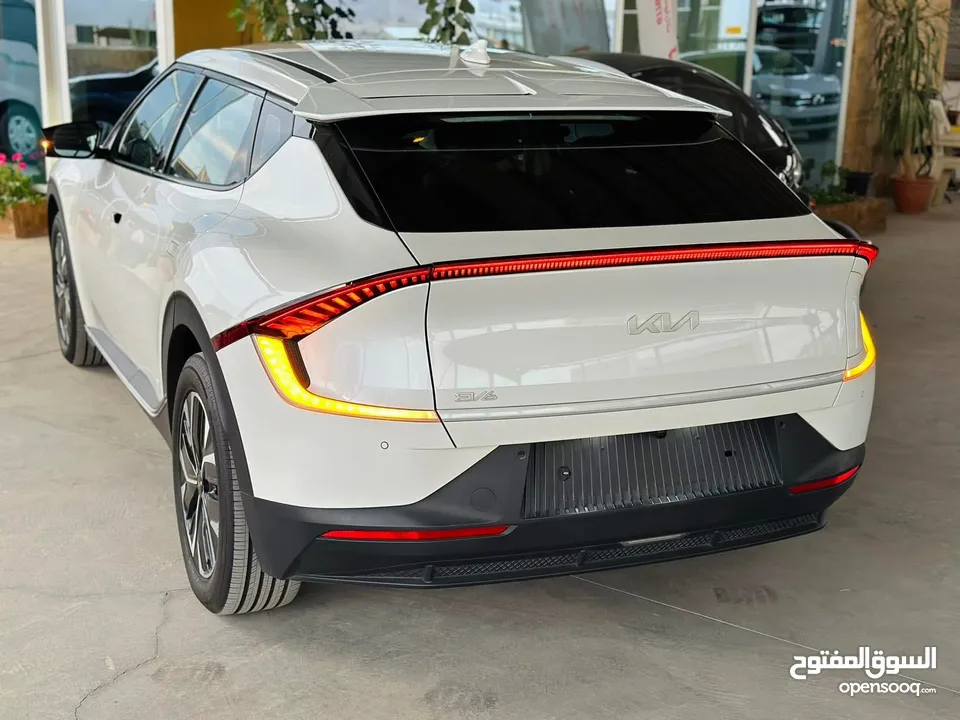 كيا EV6 وارد كوريا 2022 فحص كامل كرت ابيض ممشى 70 الف KM استخدام شخصي