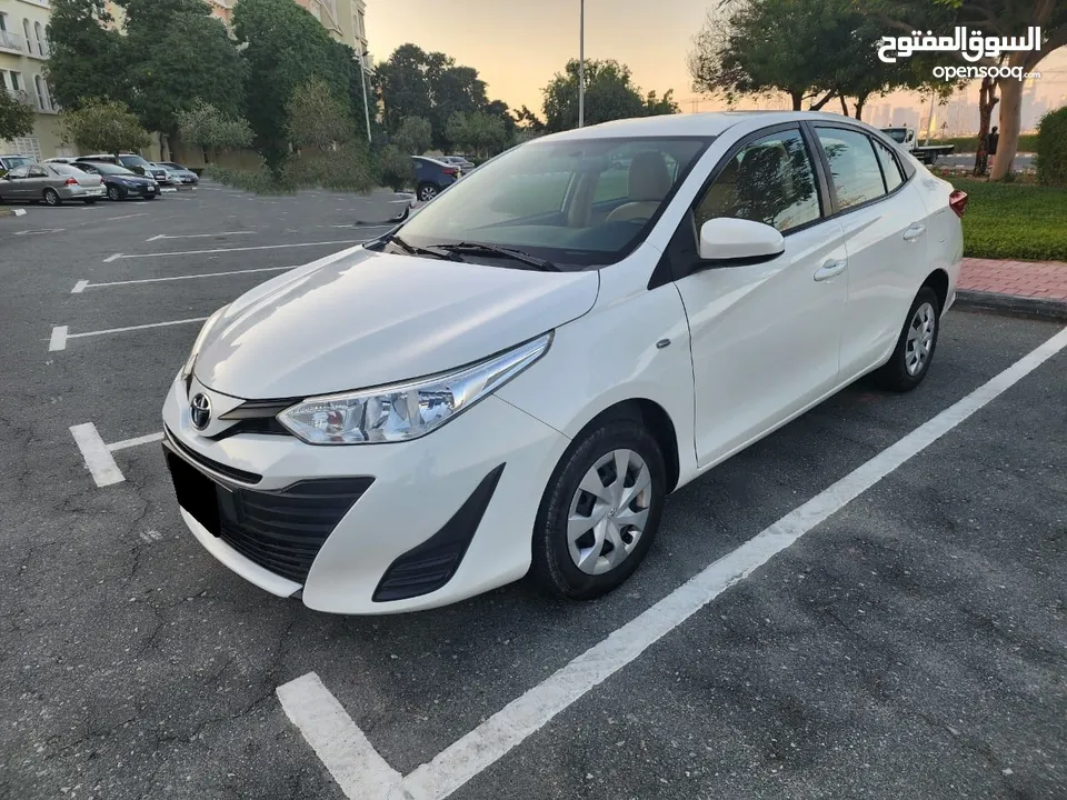 2019 Toyota Yaris 1.5L, GCC, Full Original Paints, 100% Accident free