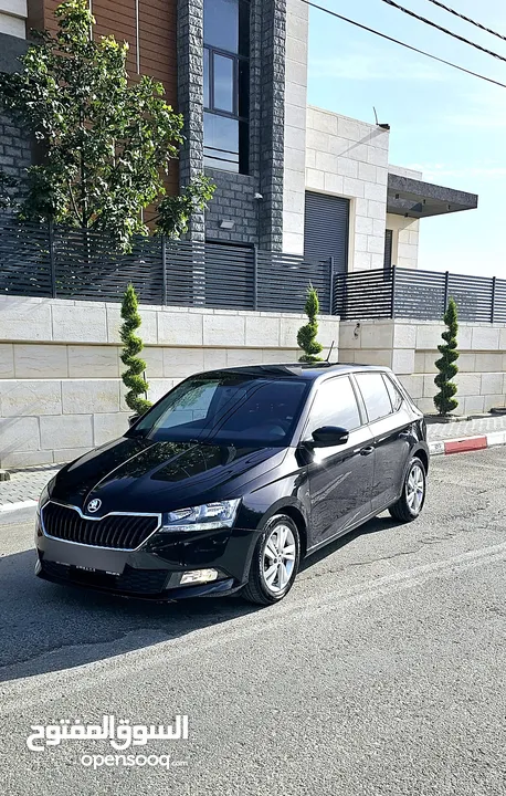 سكودا فابيا 2022 اوتماتيك بنزين سحب شركة فحص نخب