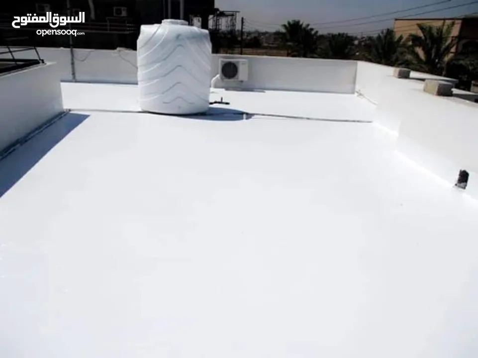 افضل وقت لعزل الاسطح عزل الاسطح بماده الاكريليك
