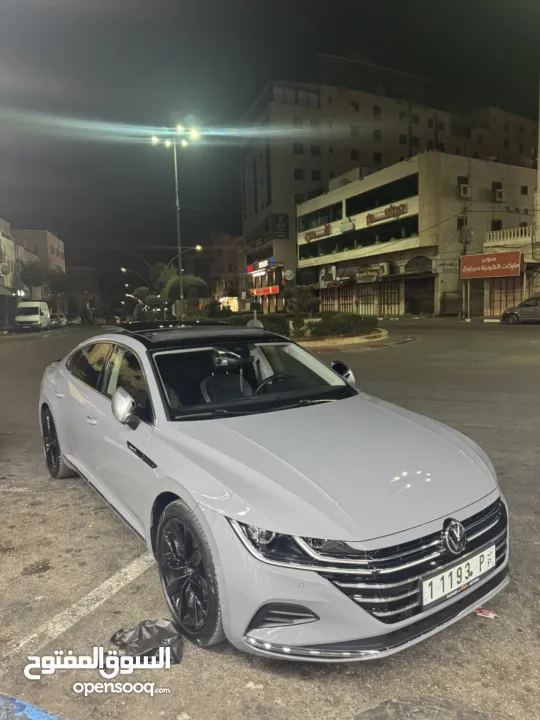 فولكس فاجن آرتيون فيس ليفت – فل إضافات  لون باطوني نادر  رقم مميّز