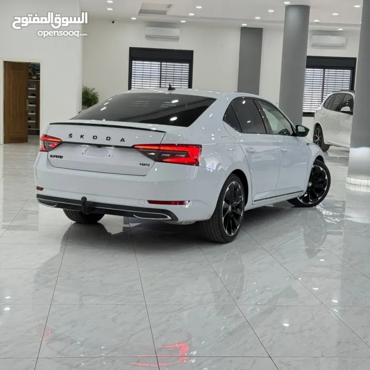 اسكودا سوبيرب سبورت لاين فل الفل ŠKODA SUPER B SPORT LINE FACE