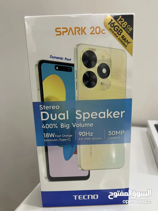 Tecno spark 20c new