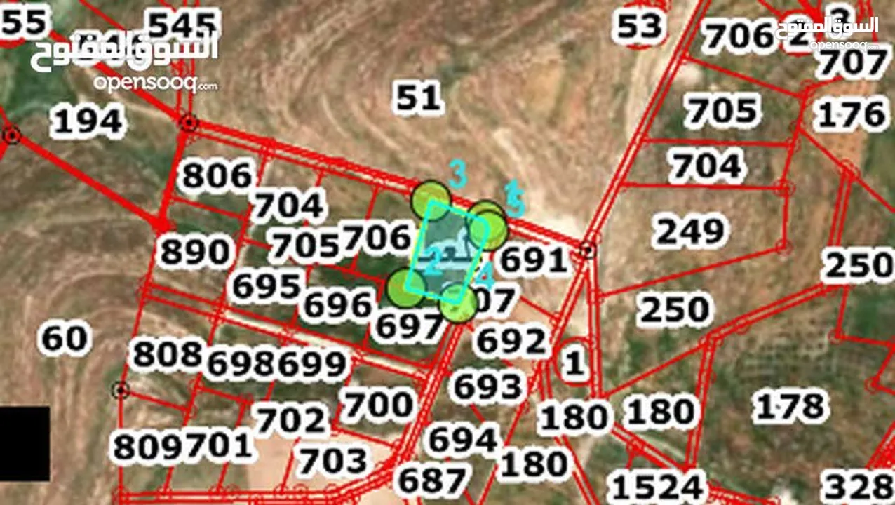 رجائا اقرأ الاعلان جيداً ارض للبيع مساحة 3408