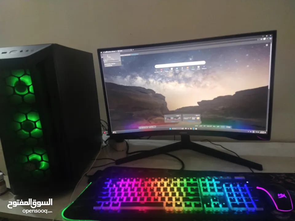 ماشاء الله تجمعية pc  مش للكل للناس اللي بدها أداء يشيل قوة تشتغل تجمعية بتخدم شاربك بحالة الوكالة