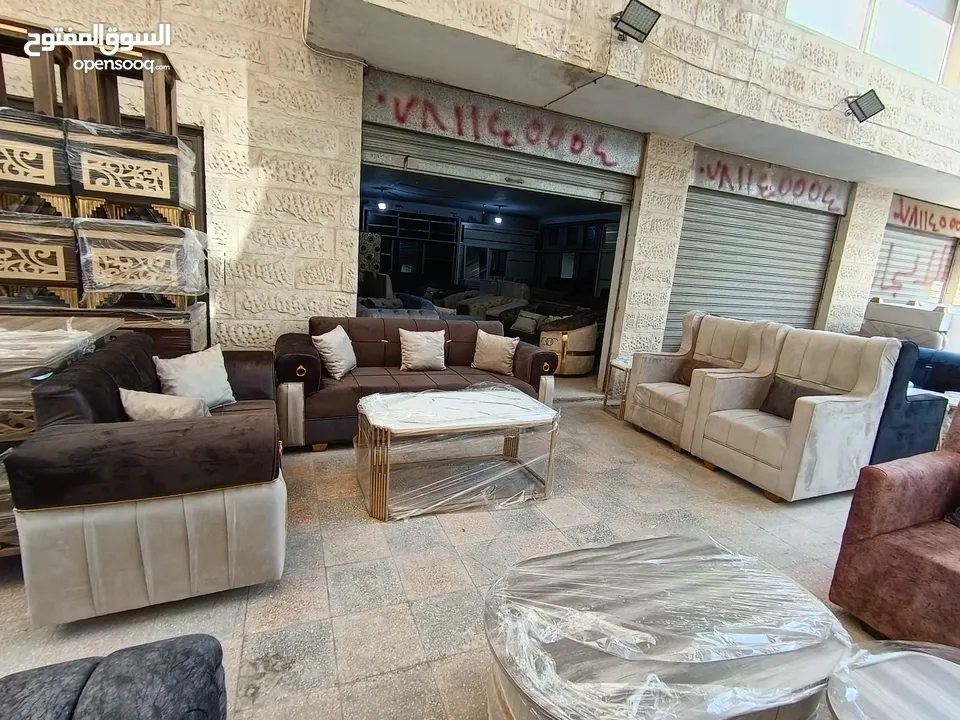 طقم كنب 7 مقاعد حلقات السوبر