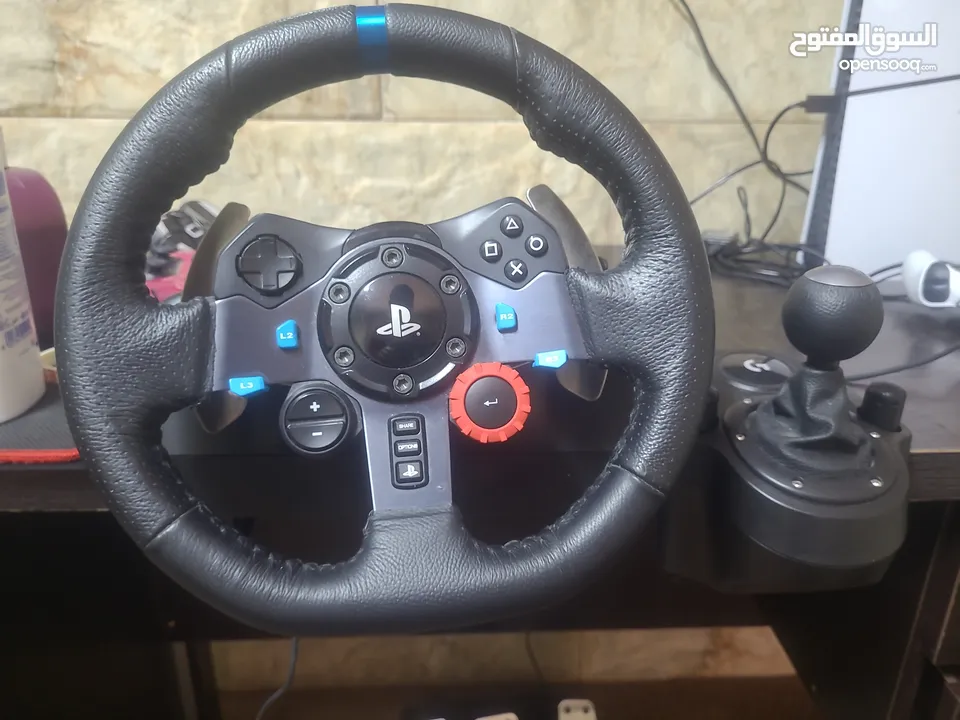Logitech g29 Steering wheel with gear for sale, Used  like new