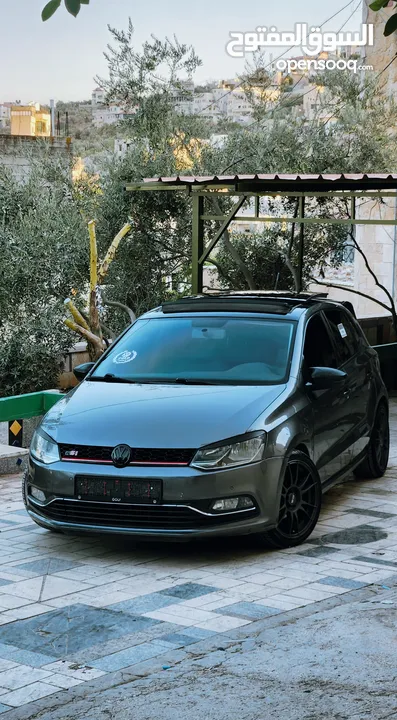 Polo Tsi 1200 2017 جير عادي  فتحة شركة  بودي جير ماطور شوسطة مكنيكيات افحص وين بدك وكالة  05681108