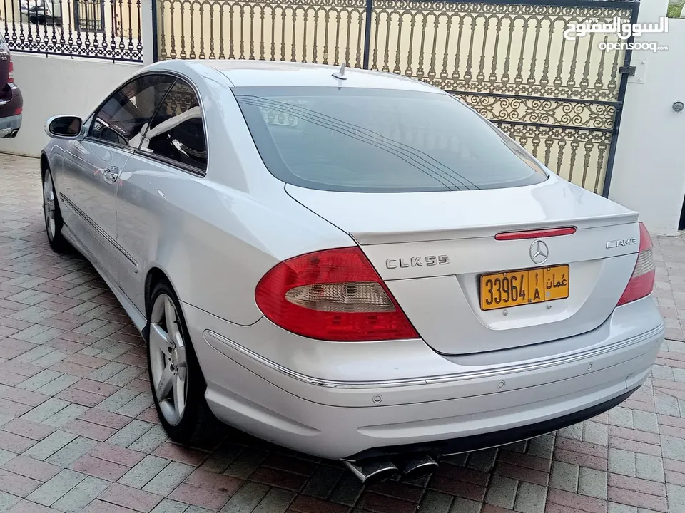 Mercedes Benz CLK 55 AMG  2007  3500 CC