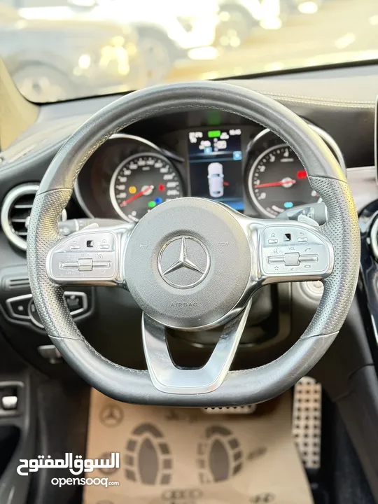 مارسيدس GLC 300E ترخيص 2022 محرك 2000 هايبرد  جير أوتوماتيك 333 حصان