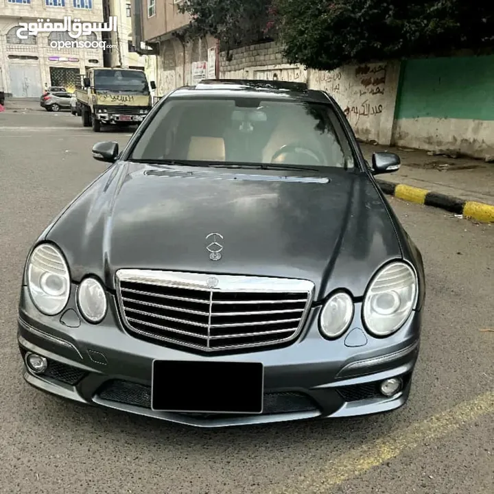 مرسيدس 2009 فئة E350 تعديل AMG CUT بسعر مغري وصدمتها لمس