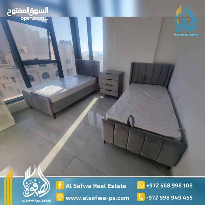 شقه مميزه جدا تناسب ذوقك / جديده مفروشه للايجار مناسبه جدا عرسان أو عائلات صغيره