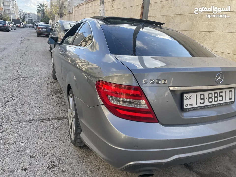 مرسيدس c250 صفر حوادث بحالة الشركة