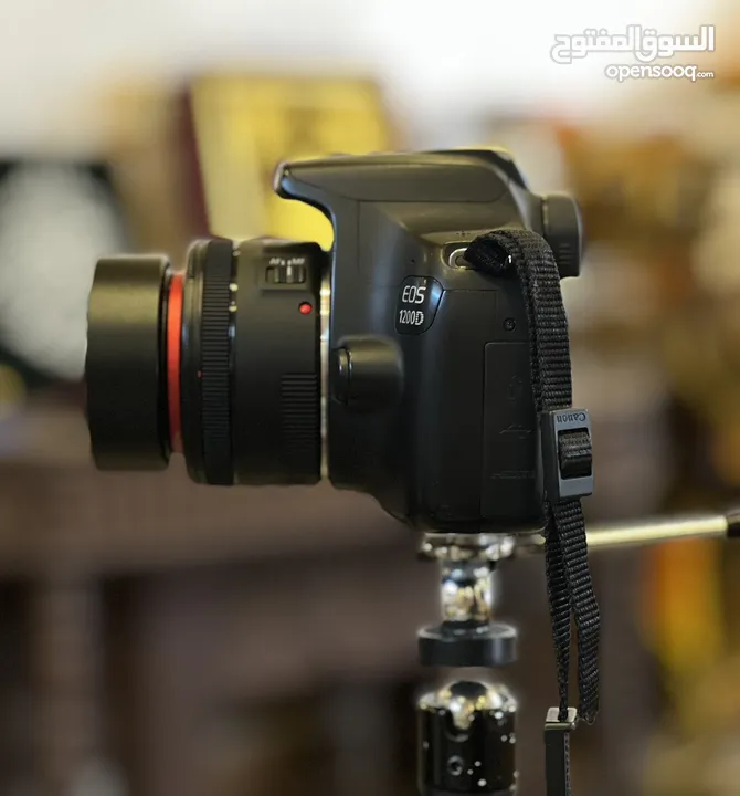 كاميرا كانون مع عدسة 50mm للبيع بسعر حرق