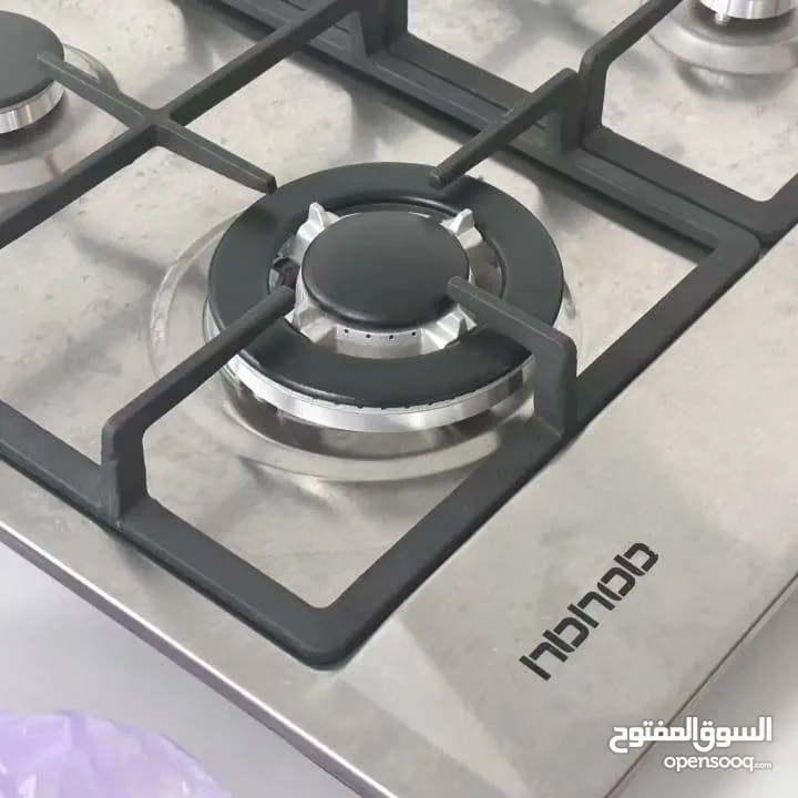 طباخ غاز وكهربا StarLux لون اسودطباخ غاز وكهربا StarLux لون سلفر .