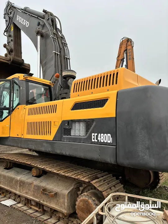 ‎حفارة فولفو VOLVO excavator E480DL