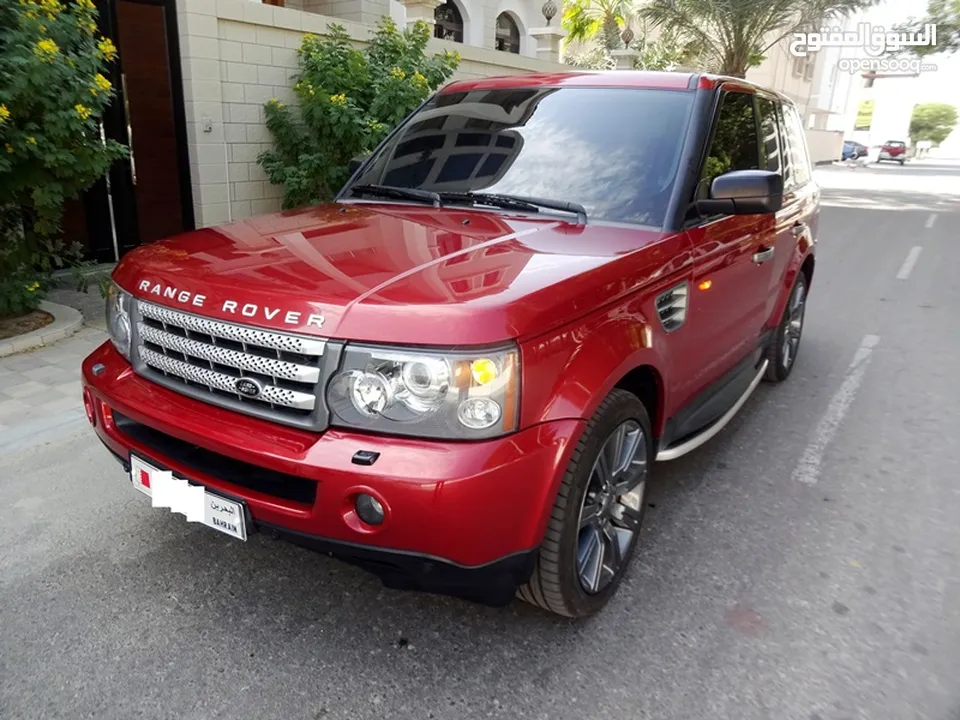 Range Rover Sport 4.2 L V8 2008 Red 4 Wheel Drive Well Maintained Urgent Sale