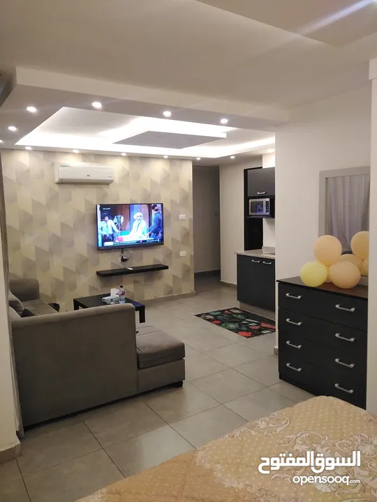 استديو مفروش نفس الصور للايجار اليومي الدوار السابع vip