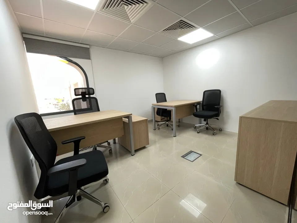 Fully furnished office space