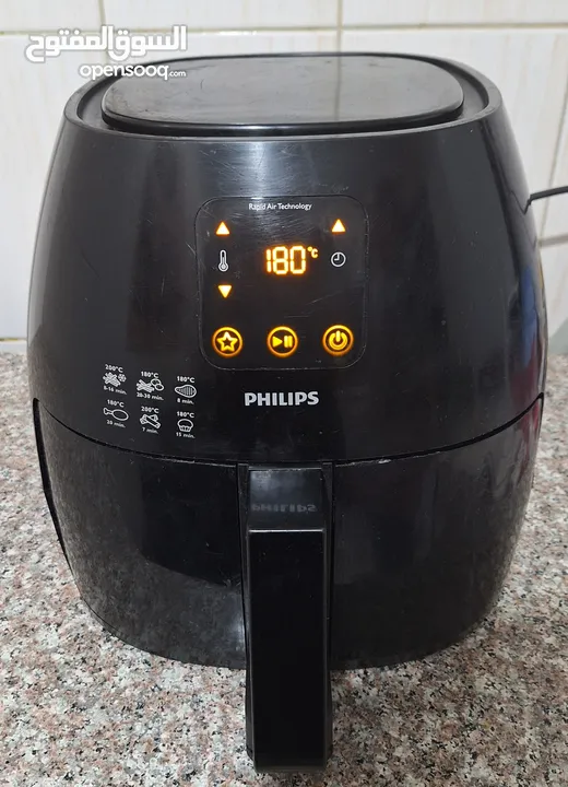 Philips Digital Touch Airfryer XXL Big Capacity , 2100 Watts , 7.2 L