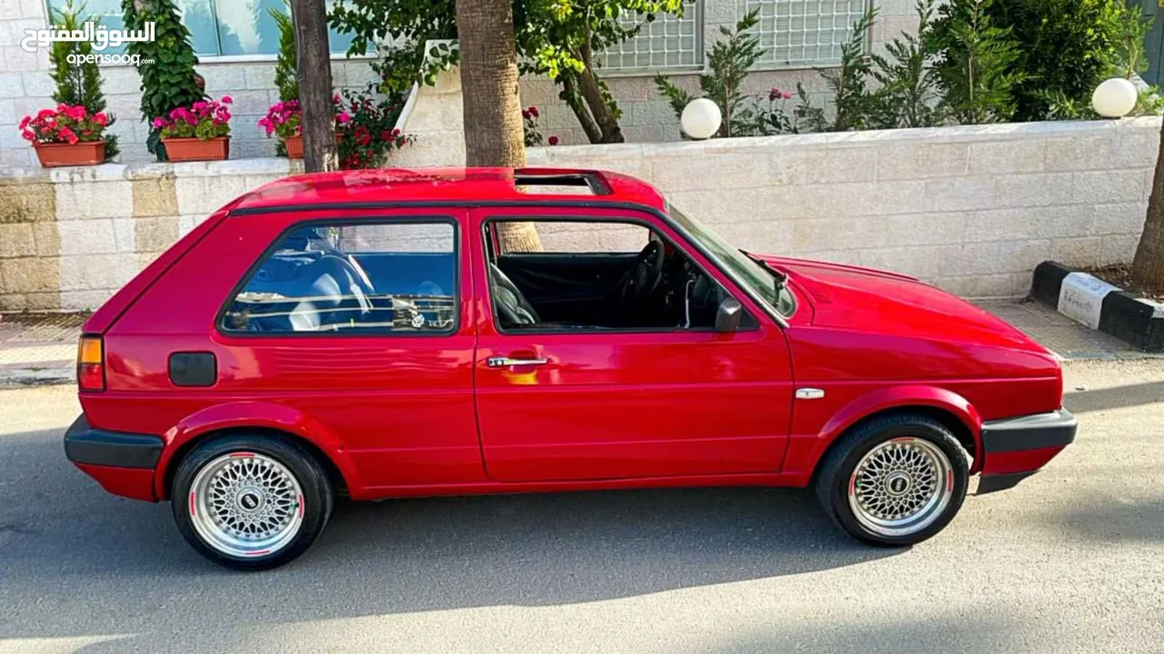 Vw golk mk2 كوبيه موديل 1988