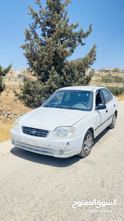 هونداي اكسنت موديل 2006 مشطوبة