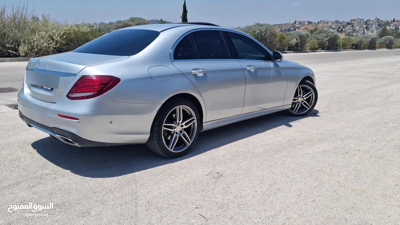 Mercedes Benz E200- AMG Full option دهان شركة فل اوبشن مميزة جدا جدا