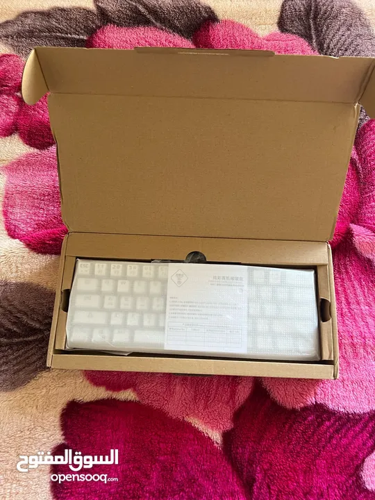 60% size New keyboard red key