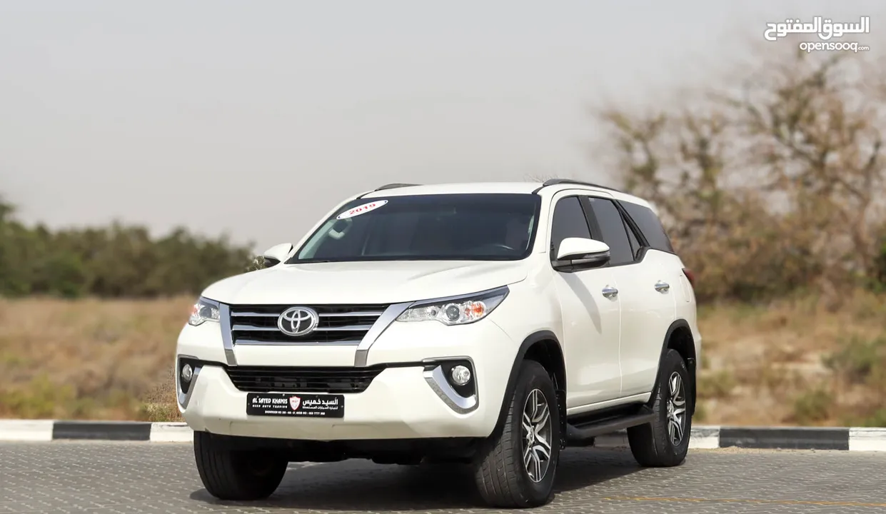 Toyota Fortuner 2019 GCC without accidents in excellent condition 1687 P.M