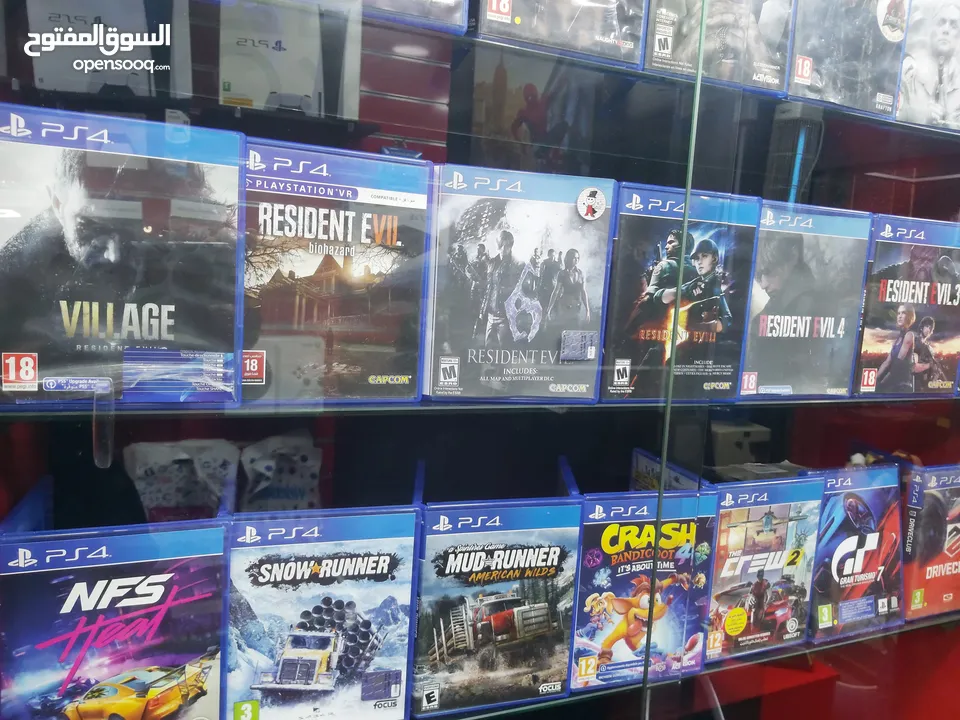 سيديات بلايستيشن فور و فايف CD'S PS4&5