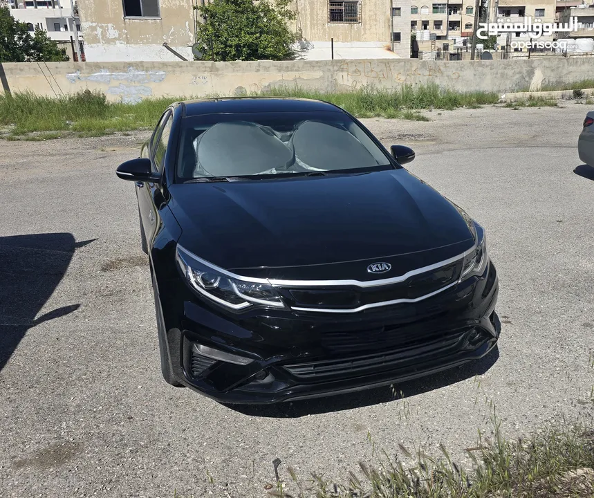 كيا اوبتيما kia k5 2019 للبيع بحالة الممتازة فحص كامل فل ماعدا فتحة