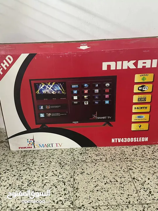 Nikai 43 inches Smart TV, FHD, Price 350