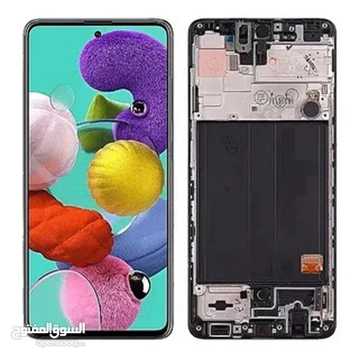 ‎شاشة سامسونج A51  أصلي شركة 100%   , SAMSUNG A51 ORIGINAL LCD