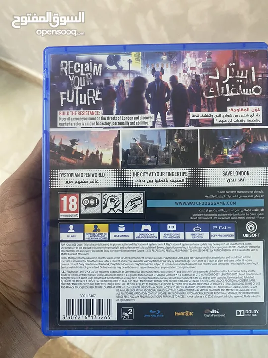 Watchdogs legion ps4 used