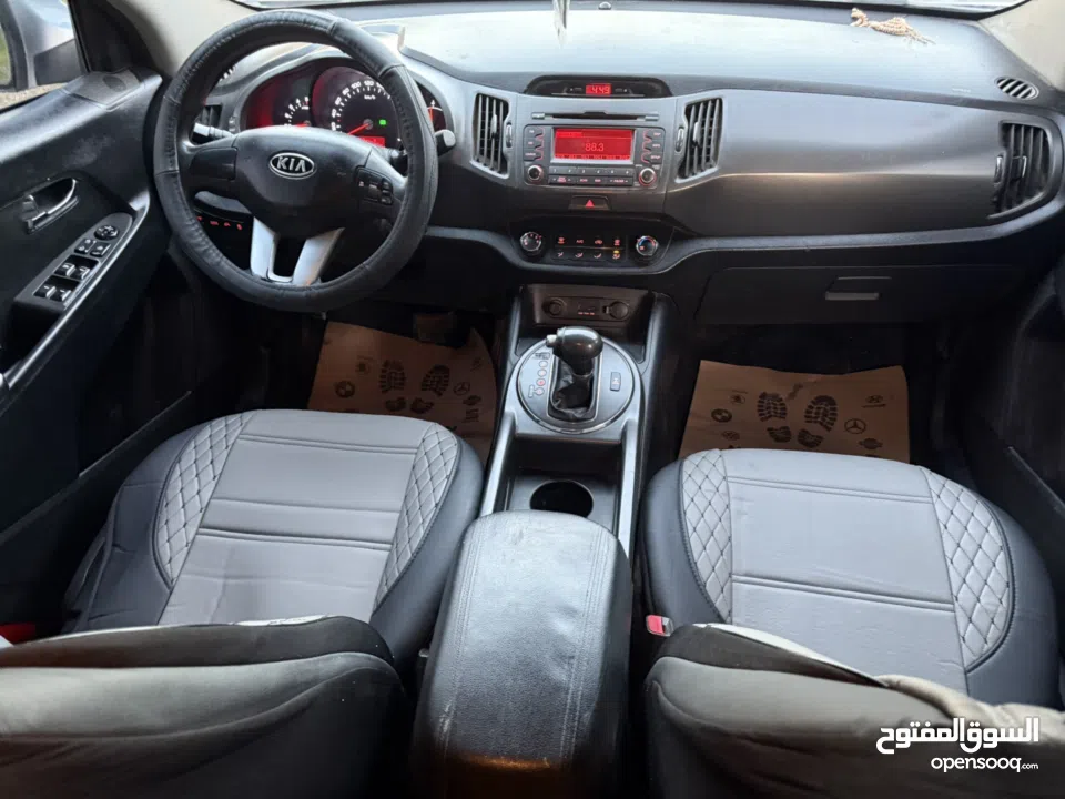 فقط 52 الف كاش جيب كيا سبورتج 2012 فل يد اولى اغلبه دهان شركة ترخيص تامين جيب بالورقة سعر حرق 4/4