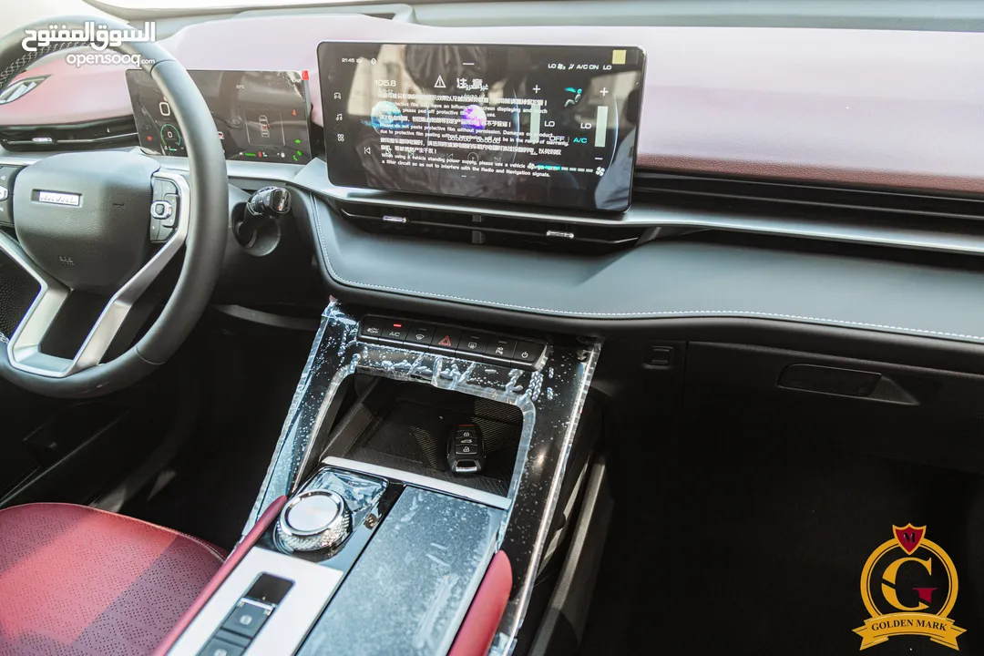 الان لدى شركة العلامة الذهبية لتجارة السيارات   Gwm Haval Hev H6 2025